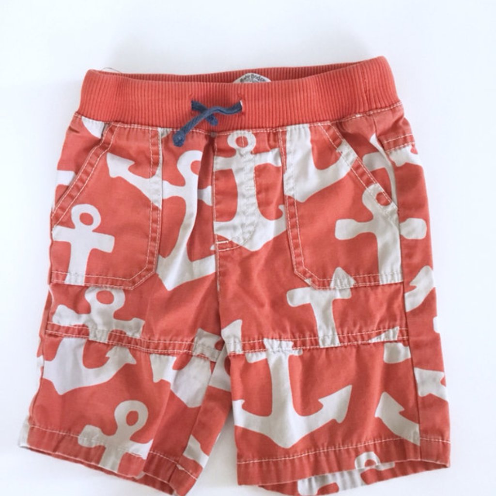 Mini Boden Anchor Shorts